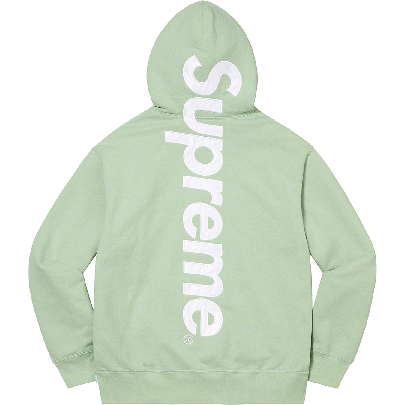 Satin Appliqué Hooded Sweatshirt view 16